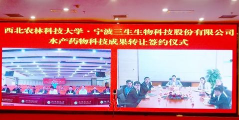云端携手，创新赋能 宁波三生与西北农林科技大学签署技术咨询协议，共促科技成果转化